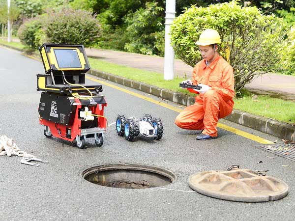 北票管道机器人检测